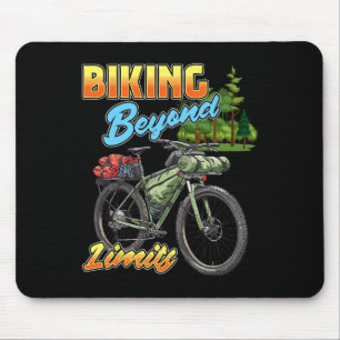 Alfombrilla De Ratón Ciclismo más allá de los límites de bicicletas de 