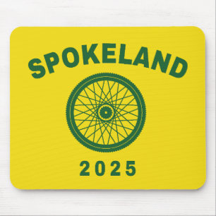 Alfombrilla De Ratón Ciclista californiano de Spokeland Oakland