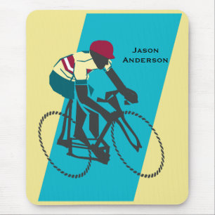 Alfombrilla De Ratón Ciclista número 1