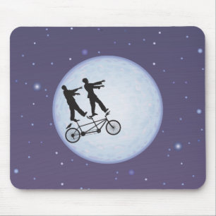 Alfombrilla De Ratón Ciclistas de la apocalipsis de los zombis en amor