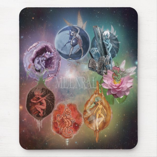 ALFOMBRILLA DE RATÓN CICLO DE CHAKRA FAE (Frente)