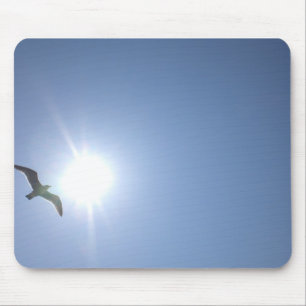 Alfombrilla De Ratón Cielo azul de gaviota