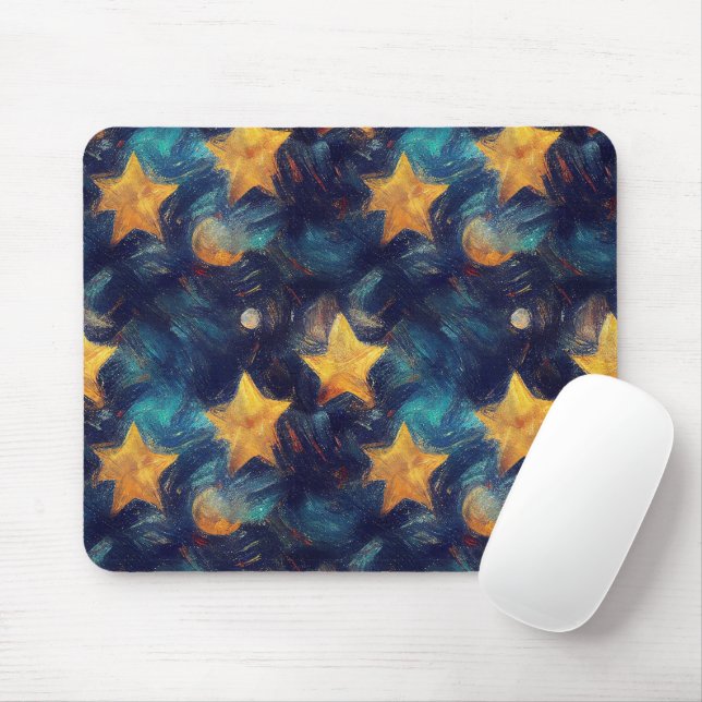 Alfombrilla De Ratón Cielo estrellado (Con ratón)