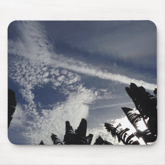 Alfombrilla De Ratón Cielo Interesante (Frente)