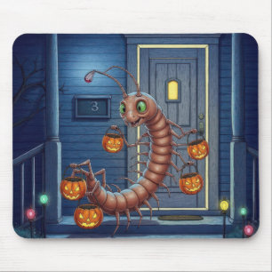 Alfombrilla De Ratón Ciempiés de Halloween