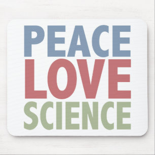 Alfombrilla De Ratón Ciencia del amor de la paz