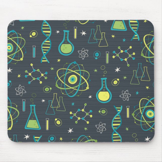 Alfombrilla De Ratón Ciencia moderna del siglo medio (Frente)