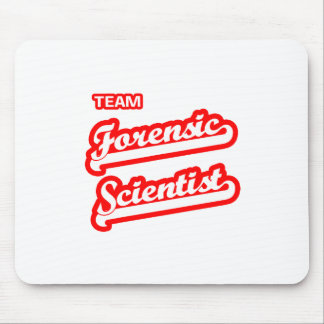 Alfombrilla De Ratón Científico forense de equipo