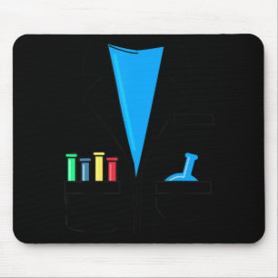 Alfombrilla De Ratón Científico loco disfraz Nerd Química ciencia diver