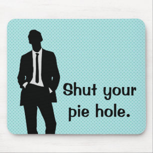 Alfombrilla De Ratón Cierra El Agujero De Pie