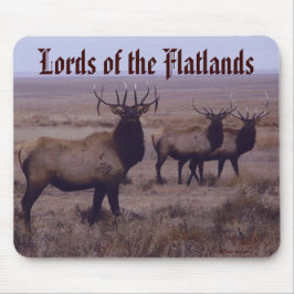 Alfombrilla De Ratón Ciervo Toro Doble Gota de Astas E19