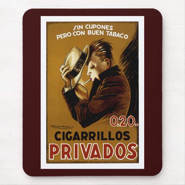 Alfombrilla De Ratón Cigarillos Privados (Frente)