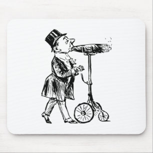 Alfombrilla De Ratón Cigarro en Räder cigar on wheels