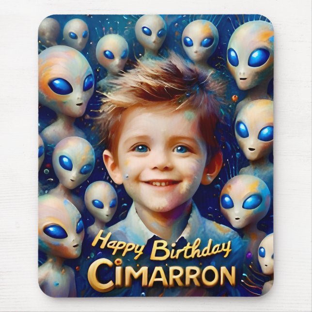 Alfombrilla De Ratón CIMARRON ~ Aliens ~ Mousepad (Frente)