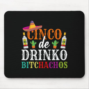 Alfombrilla De Ratón Cinco De Drinko Achos Cinco De Mayo Mujeres Fiesta