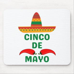 Alfombrilla De Ratón Cinco de mayo