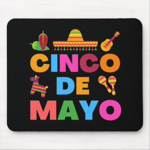 Alfombrilla De Ratón Cinco de mayo