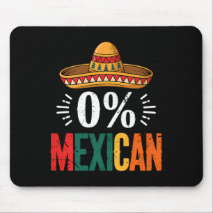 Alfombrilla De Ratón Cinco de mayo 0% mexicano divertido sombrero fiest