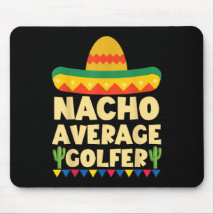 Alfombrilla De Ratón Cinco De Mayo Camisa De Golf Mexicana Nacho Gol Pr