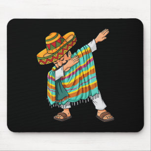 Alfombrilla De Ratón Cinco de Mayo dabbing Poncho Sombrero Fun mexicano