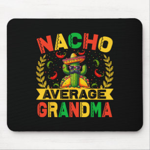Alfombrilla De Ratón Cinco De Mayo Divertida Nacho Promedio Abuela Cinc