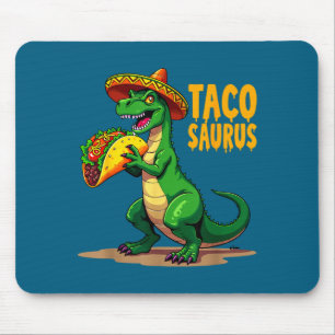Alfombrilla De Ratón Cinco de mayo fiesta t-rex sombrero tacosaurus