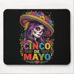 Alfombrilla De Ratón Cinco de mayo girl mexican fiesta 5 de mayo womenC<br><div class="desc">Cinco de mayo girl mexican fiesta 5 de mayo women girls - Mousepad .A refined visual approach with simplicity. This product reflects a neat and modern design. This product features a clean and modern look. A clean design suitable for various uses. Designed with a focus on visual clarity.Cinco de mayo...</div>
