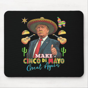 Alfombrilla De Ratón Cinco de mayo hacen que el cinco de mayo vuelva a