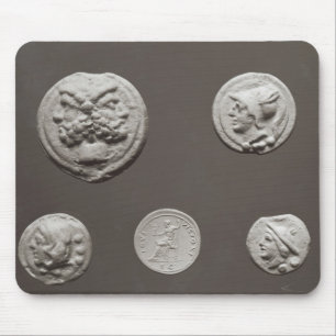 Alfombrilla De Ratón Cinco monedas