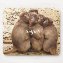 Cinco pequeños monos Mousepad