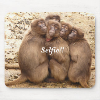 Alfombrilla De Ratón Cinco pequeños monos Mousepad