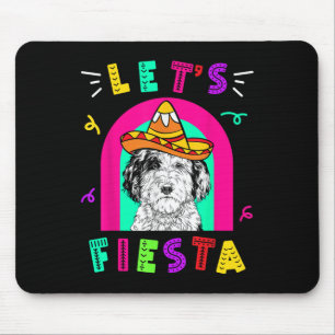 Alfombrilla De Ratón Cinco perros de mayo vamos a Fiesta Camisa 5 de Ma