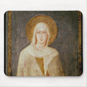 Alfombrilla De Ratón Cinco santos, detalle de St. Clare