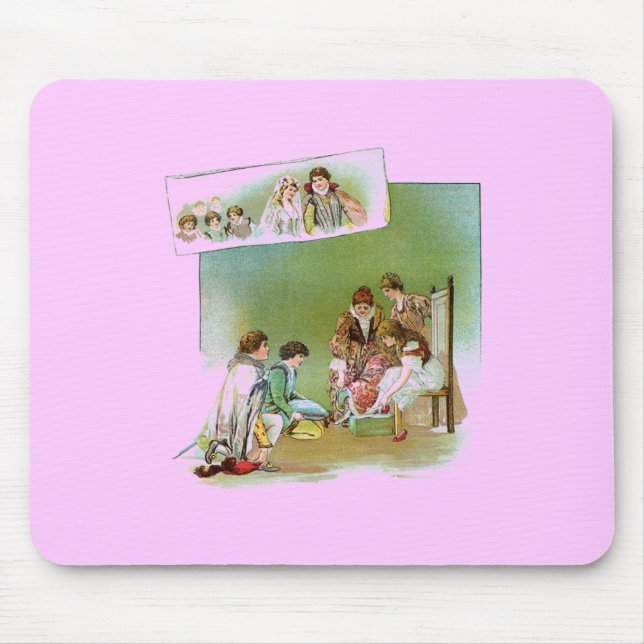 Alfombrilla De Ratón Cinderella Fairytale Mouse Pad (Frente)