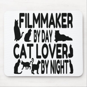 Alfombrilla De Ratón Cineasta Cat Lover