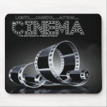 Alfombrilla De Ratón *CINEMA* Mousepad<br><div class="desc">LUCES, CÁMARA.¡ACCIÓN! Añade algo de diversión cinematográfica a tu escritorio con este *CINEMA* Mousepad de CinemaZone Merchandise! Personalizar lo que quieras y dale el aspecto especial para ti. ¡Llévatelo a casa hoy!</div>