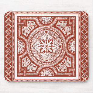 Alfombrilla De Ratón Cinnabar Woodblock IV