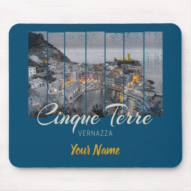 Alfombrilla De Ratón Cinque Terre Vernazza (Frente)