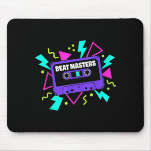 Alfombrilla De Ratón Cinta de casete púrpura retro vintage hip hop de l