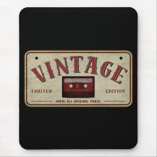 Alfombrilla De Ratón Cinta de casete vintage edición limitada amante de
