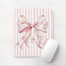 Cinta de Confeti de Oro Rosa con Monograma de Nomb