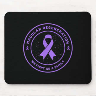 Alfombrilla De Ratón Cinta de la Degeneración Macular Awareness Family 