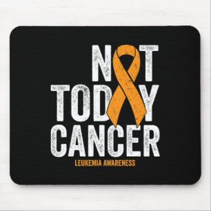 Alfombrilla De Ratón Cinta de prevención de cáncer de leucemia no Naran