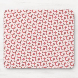 Alfombrilla De Ratón Cinta estándar rosa de Kenneth Yoncich