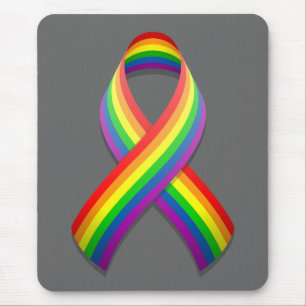 Alfombrilla De Ratón Cinta Mousepad de la conciencia del arco iris