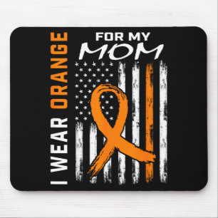 Alfombrilla De Ratón Cinta naranja Conciencia del cáncer de riñón Madre