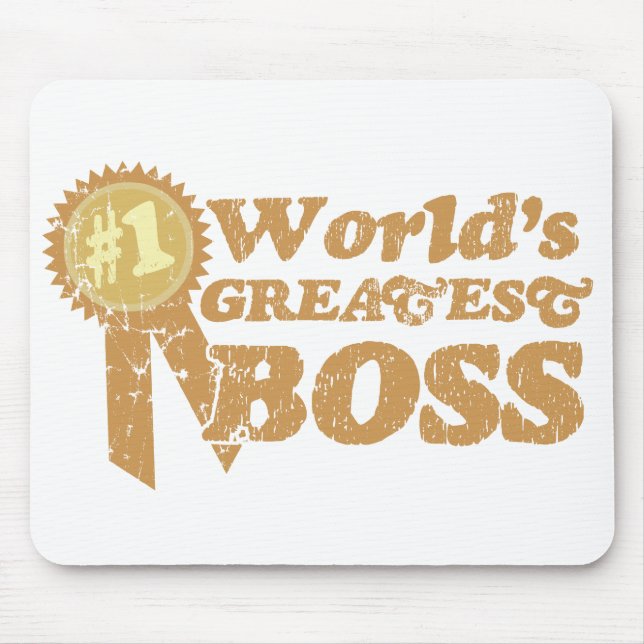 Alfombrilla De Ratón Cinta retra gran Boss Mousepad (Frente)