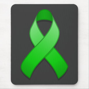 Alfombrilla De Ratón Cinta verde Mousepad de la conciencia