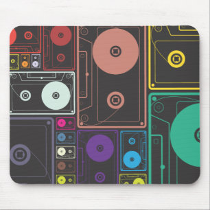 Alfombrilla De Ratón Cintas Cassette