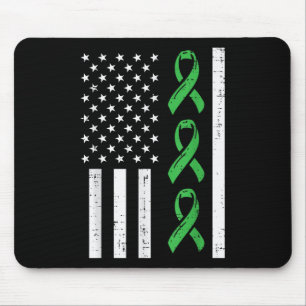 Alfombrilla De Ratón Cintas de salud mental Estados Unidos Bandera Sens